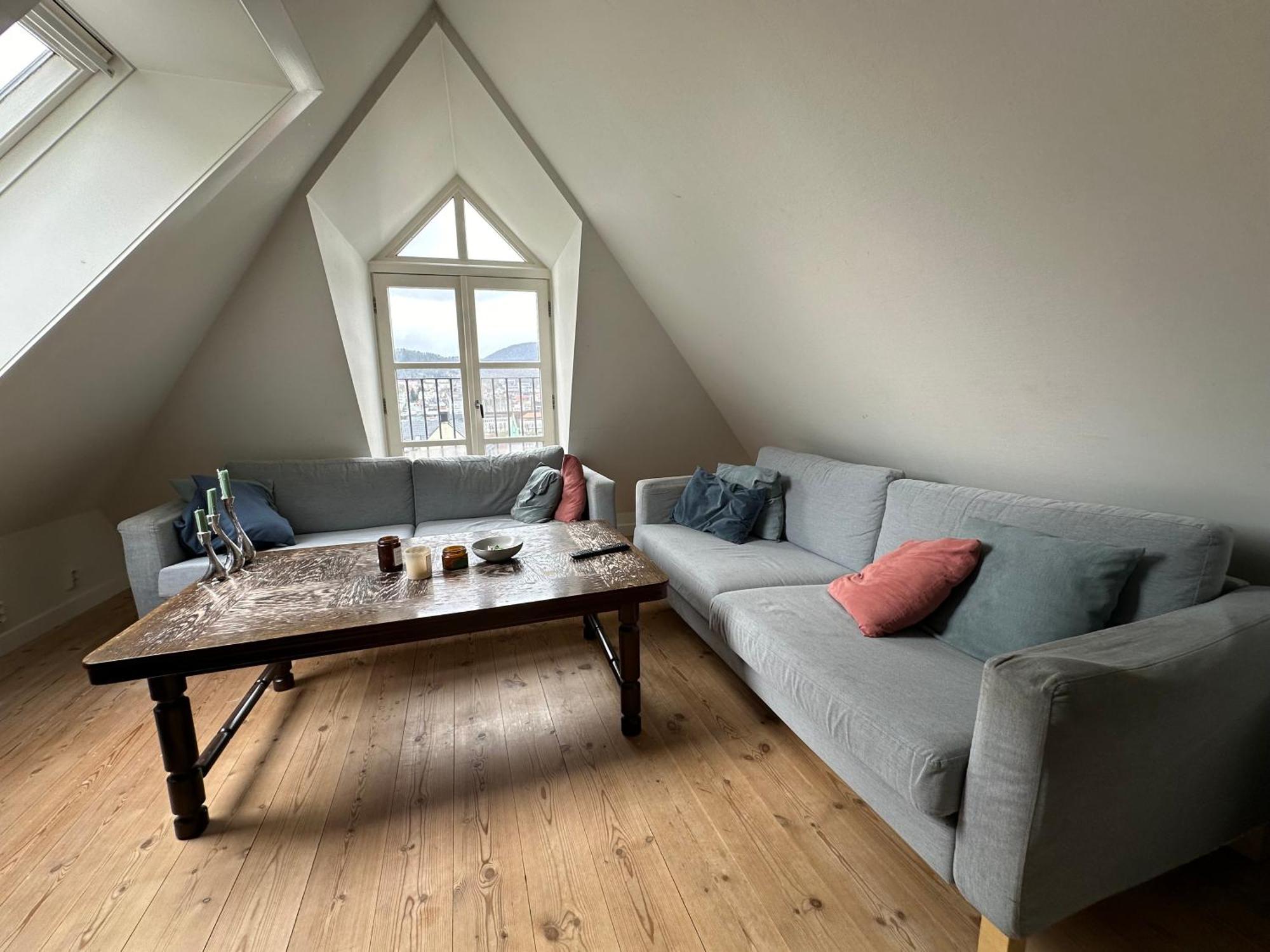 Apartmán Sjarmerende Bolig Like Ved Togstasjonen Bergen Exteriér fotografie